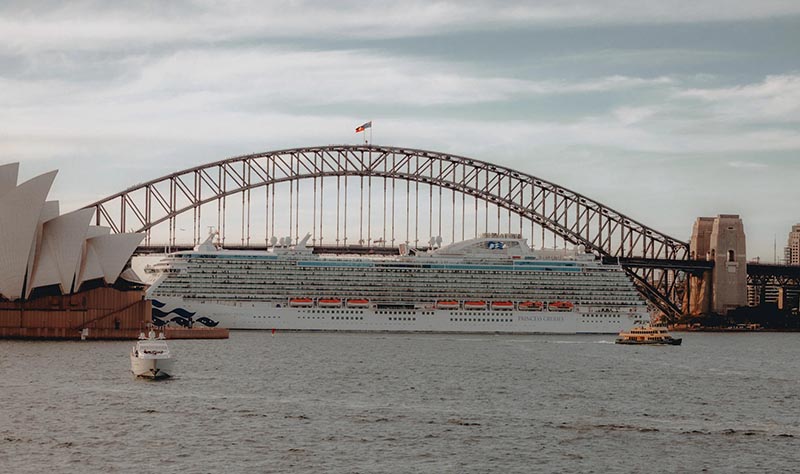 Avustralya ve Yeni Zelanda Cruise Rotası