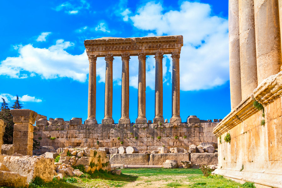 Baalbek, Lübnan